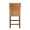Baxton Studio Racquel Modern Bohemian Natural Rattan and Mahogany Wood Counter Stool 217-12734-ZORO - alternate 10